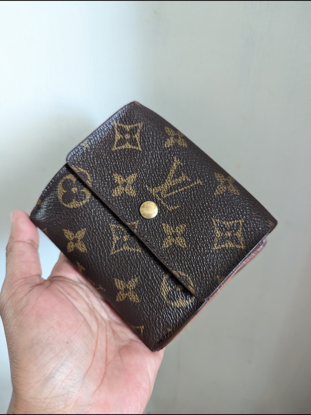 Louis Vuitton Vintage Monogram Compact Trifold Wallet (1995, France)